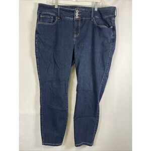 Torrid Jeans Women’s 22S Jegging Dark Wash Blue Stretchy Denim